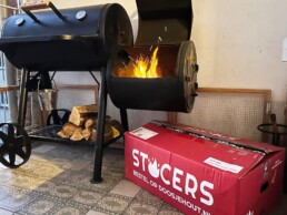 barbecue hout eiken va stocers