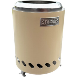 Beige tafelvuurkorf van merk STOCERS