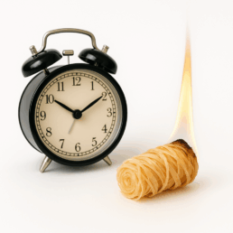 hoelang aanmaakwokkels branden