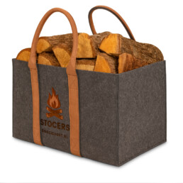 Tas voor brandhout vervoer
